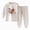 H234-White, variant on TOWED22 Toddler Baby Girl Boy Clothes 2pcs Fall Winter Outfits Long Sleeve Pullover Sweatshirt Casual Pants Graphic Print Clothing Set(Blue,3-6 M)
