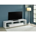 thumbnail image 2 of Jude 2-drawer Engineered Wood 71-inch TV Stand White High Gloss, 2 of 9