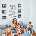 thumbnail image 2 of Adhesivos de pared familiares LIUYMXG Cada familia tiene una historia 6 marcos de fotos 4 x 6 pulgadas, 2 of 5