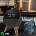 thumbnail image 3 of Soporte de madera para despertador inteligente Echo Spot (2024), color nogal, 3 of 7