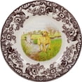 thumbnail image 2 of Spode Woodland Hunting Dogs Yellow Labrador Retriever Dinner Plate, 10.5 inch, 2 of 4