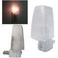 thumbnail image 1 of 2 Pack Night Lights On Off Switch Bright White Light Nite Wall Plug Home Safety, 1 of 1