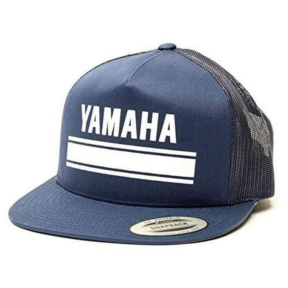 Black/Grey Factory Effex Yamaha Legend Snapback Trucker Hat