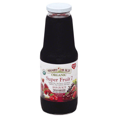 (Pack of 6) Smart Juice Super Fruit 7 Organic 33.8 fl oz