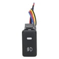 thumbnail image 2 of Interruptor de lámpara impermeable, interruptor de lámpara de automóvil Interruptor de luz antiniebla 3A Interruptor de lámpara antiniebla Rendimiento confiable, 2 of 14