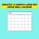 thumbnail image 3 of Calendario de pared extra grande | Planificador y Programa Detallado para Todo el Año | Diseño llamativo | Superficie grabable y fácil de limpiar | Decoración del hogar, la oficina, el aula | Amplio, 3 of 7