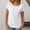White, variant on ZZwxWA Short Sleeve Shirts for Women Cute T Shirts for Women Short Sleeved Professional Tops Short Sleeve T Shirt Women Hollow Out Breathable Blouse