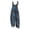 Blue, variant on Halloween Overalls for Women Spiderweb Skull Sleeveless Backless Horror Jumpsuits Candy Bat Halter Spooky Overalls, 2XL