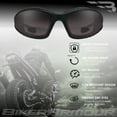 thumbnail image 5 of Bikershades Motorcycle Bifocal Safety Sunglass Foam Padded Men Gray Smoke Lens, 5 of 5