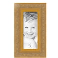thumbnail image 2 of ArtToFrames 5" x 12" Majestic  Gold Picture Frame, 5x12 inch Silver Wood Poster Frame (WOM-5122), 5 Pack, 2 of 6
