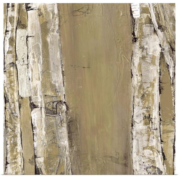 Great BIG Canvas | Rolled Kellie Day Poster Print entitled Where the Sun Sleeps II Neutral