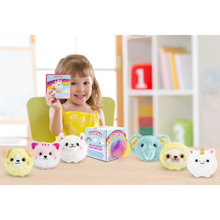 Floofies Fluffy 4.5 Plush Toy - Cuddly, Rainbow Tail - Walmart.com