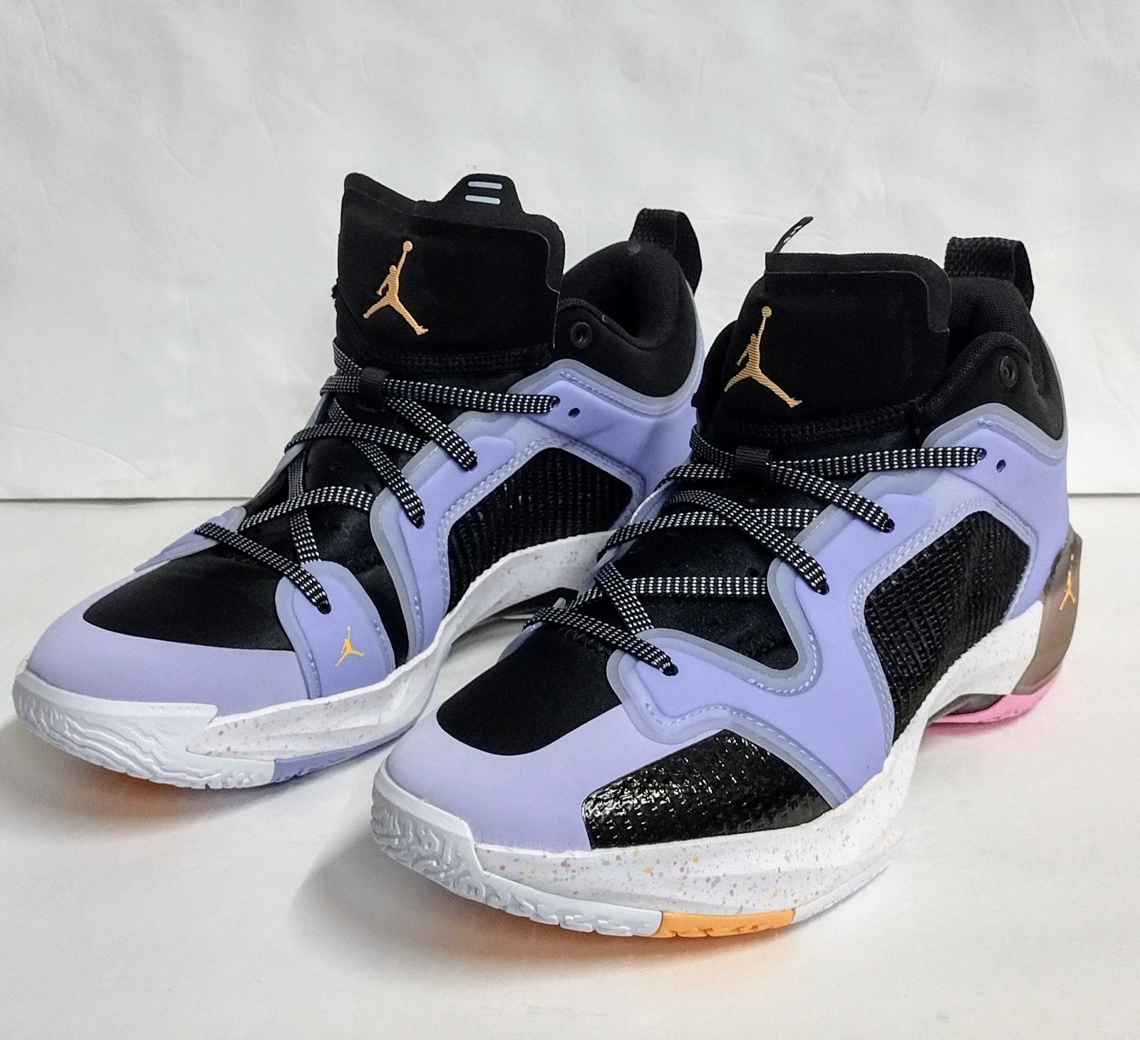 【新品】 Nike Air Jordan 37 PRM PF 27cm CG19 Nike Nike Air Jordan 37 XXXVII Low GC Dongdan Lilac Ice Black