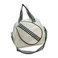 thumbnail image 3 of Vsenkes Tennis Bag Pickleball Bag Professional Large Crossbody Bag Tennis Racket Bag White, 3 of 9