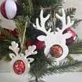 thumbnail image 4 of 2 Cavities Deer Silicone Molds Reindeer Pendant Mould with Hole for Making Christmas Tree Decoration Epoxy Resin, 4 of 8