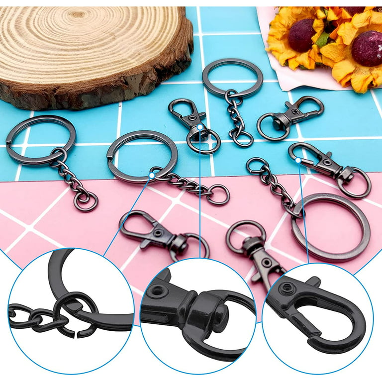 Wholesale 25mm Black Colorful Plastic Lobster Clasps for Key Chain