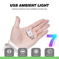 thumbnail image 2 of Lámpara De Ambiente De Coche Usb, Luz Nocturna Colorida, Lámpara Led Decorativa Automotriz, Lámpara De Ambiente De Coche Yuarrent VI011029-00, 2 of 6