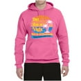 thumbnail image 2 of Wild Bobby, Del Boca Vista Seinfeld Retirement Community, Streetwear, Unisex Graphic Hoodie Sweatshirt, Neon Pink, 3X-Large, 2 of 4