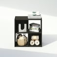 thumbnail image 6 of Furinno PELLI CUBIC Storage Cabinet in Bookcase in Bookshelf in 4-Cube Espresso, 6 of 6