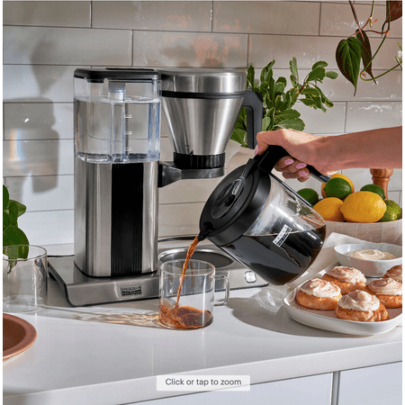 Bella Pro Series - 8-Cup Pour Over Coffee Maker - Stainless Steel