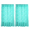 thumbnail image 2 of Cqxid Rideau à Moins de 10 $ Vignes Feuilles Tulle Porte Fenêtre Rideau Draperie Panneau Voile Foulard, 2 of 9