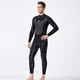 thumbnail image 5 of Soidarity Trajes de neopreno Traje de buceo Pantalones de manga larga de secado rápido Protección solar de una pieza Mantener el calor para Deportes acuáticos negro L, 5 of 6
