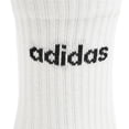 thumbnail image 4 of Calcetas Adidas 3PAR C LIN CREW UNISEX. HT3455 blanco L, 4 of 4