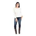 thumbnail image 4 of Sueter de cuello barco Roman Fashion /Juvenil, 4013 (Hueso) beige G, 4 of 5