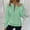 #218-Green, variant on Ounisa Women's Quilted Sweatshirts Zipper Neck Long Sleeve Textured Solid Casual Loose Fashion Fall Pullover Tops