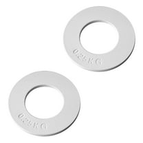 2X Fractional Weights Mini Weight Plates Strength Training Accurate Accessory White 0.25Kg