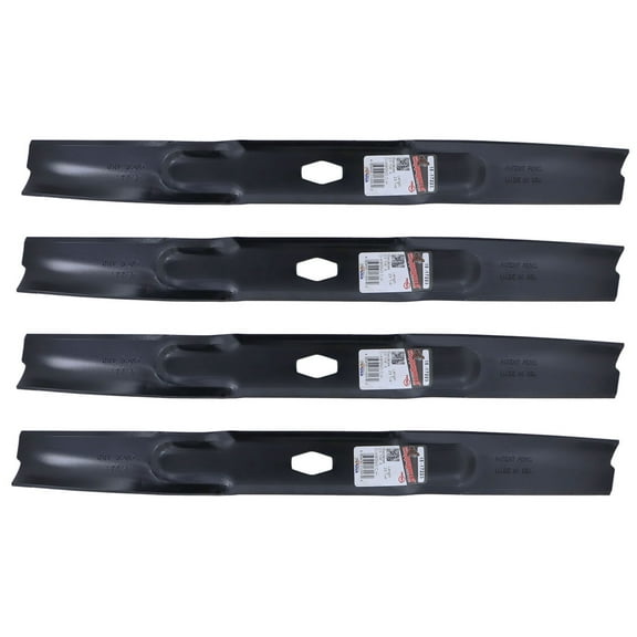 4 Rotary® 17223 Hi Lift Mower Blades for MTD® 742P05510 74205510 46in. Deck