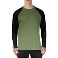 thumbnail image 2 of FNFYFH Mens Long Sleeve Rash Guard Shirt Big & Tall UPF 50+ Swim Beach Shirts UV Sun Protection Fishing Shirt, 2 of 6