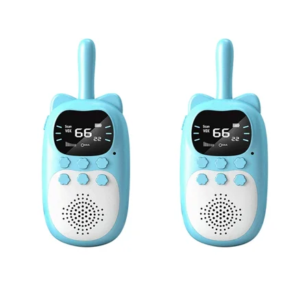 Eclytyku Kids' Multifunction Walkie-Talkie – 3KM Range, Waterproof, Built-In Light & 1000mAh Battery