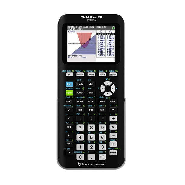 Calculadora gráfica científica Folima TI-84 Plus CE negra