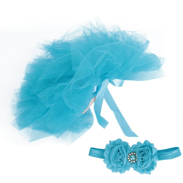 Trajes de fotografía para recién nacidos, trajes de fotografía para bebés falda falda de tul para bebé falda para fotos de bebé compacta y ligera