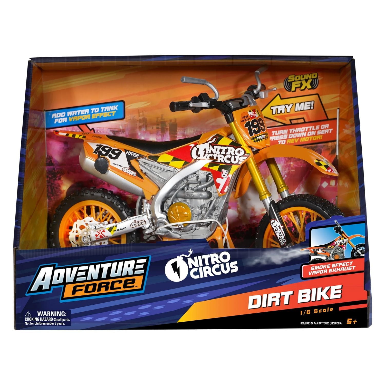 Rc Car Nitro Rc Dirt Bike Adventure Force 1:6 Scale Motorcycle