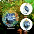 thumbnail image 4 of WIRESTER Wind Spinners Outdoor Hanging Décor 8" for Yard and Garden Decor, Outdoor Decorations - Colorful Starry Night, 4 of 7