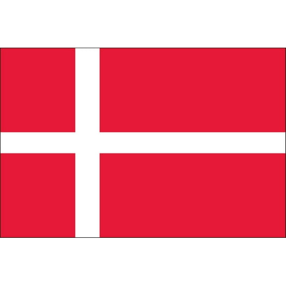Y H M National Flag Denmark Flag 3 x 5 feet Bunting For Marine Industrial Use