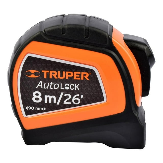 Flexómetro Truper 8M Plástico 1" Abs-Tpr