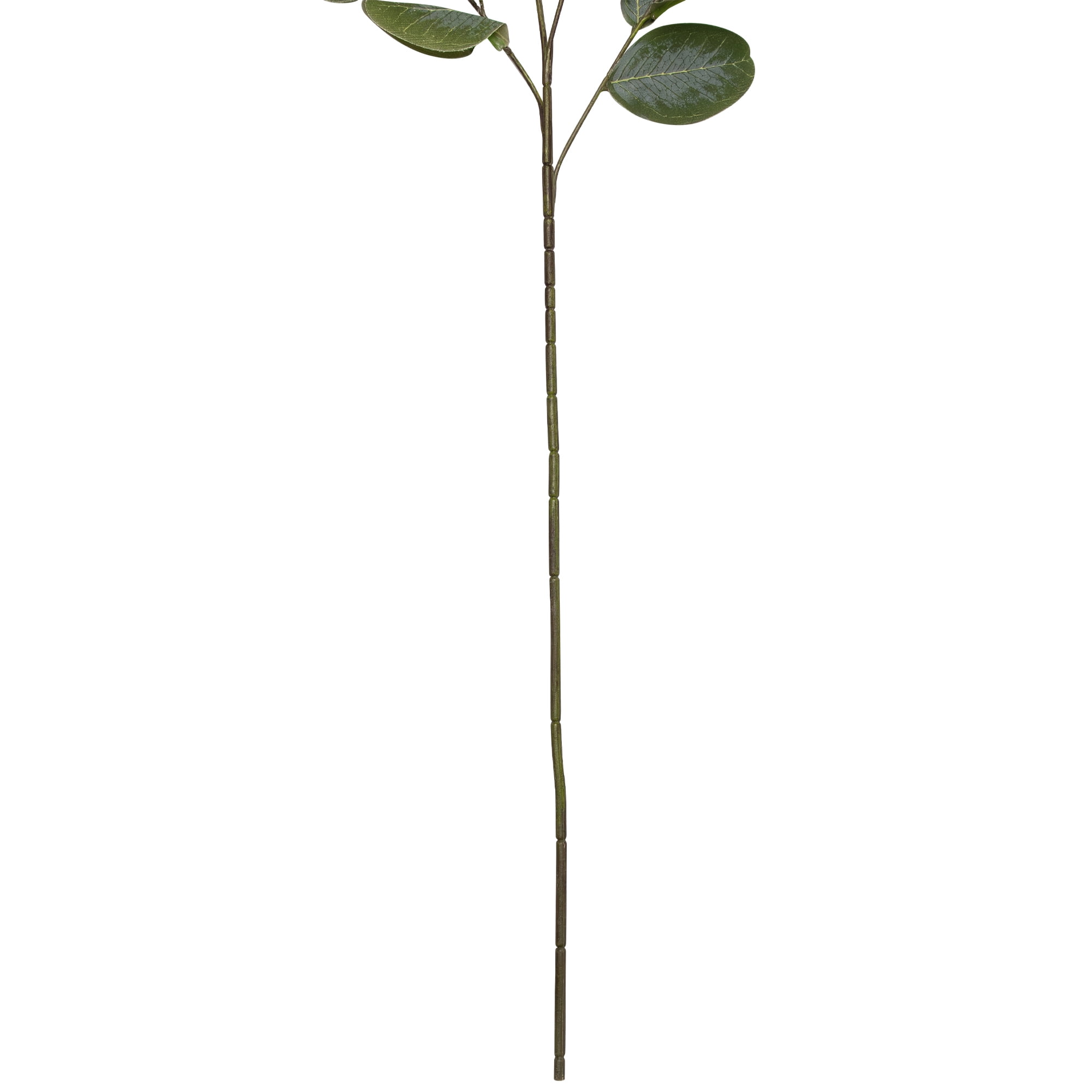 Northlight Seeded Eucalyptus Leaves Artificial Sprays - 33" - Green - Set of 6