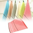 thumbnail image 2 of 1 Pack Pure Cotton Towels - Thickened Highly Absorbent Large Square Face Hand Towels for Cleaning, Soft Skin-Friendly, Multiple Colors, 13.39x13.39 Inch, 2 of 8