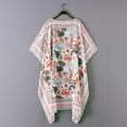 thumbnail image 5 of Cover Ups for Women Boho Floral Chiffon Kimono Cardigan Long Flowy Beach Wrap Summer Sun Protection Tunic for Pool and Vacation, 5 of 5