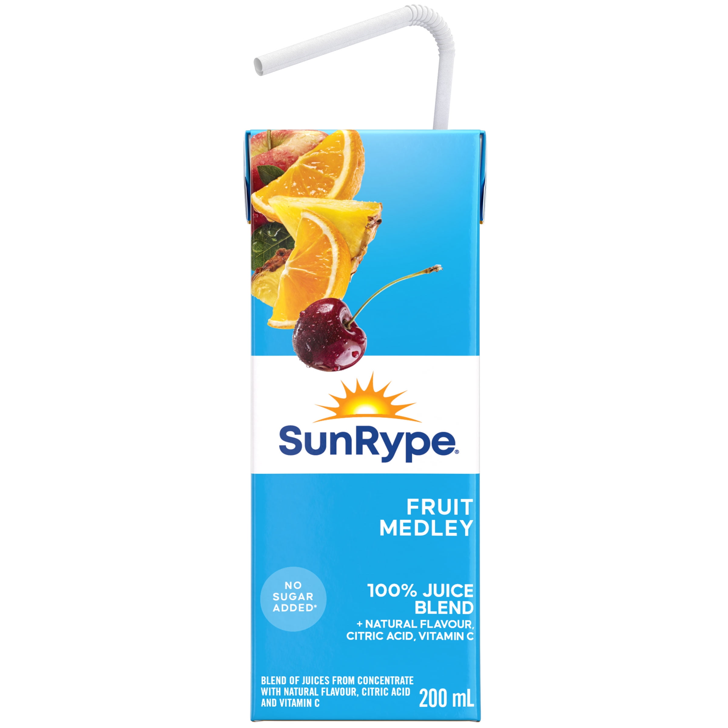 SunRype Fruit Medley Juice Boxes 5X200ML