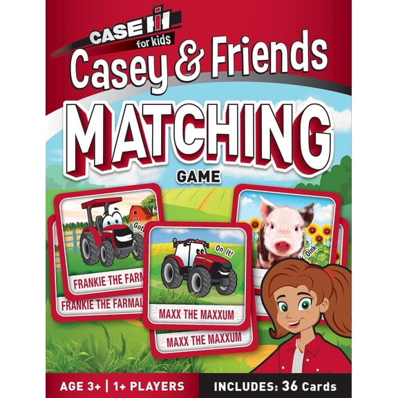 MasterPieces Officially Licensed Case IH/Farmall Matching Game for Families