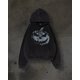 thumbnail image 3 of Sudadera con capucha con estampado de calabaza de Halloween retro Y2k gótica de gran tamaño suelta negra con capucha sudadera punk para hombres y mujeres ropa de calle, 3 of 4