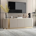 thumbnail image 2 of Table Lowboard Tv Console Cabinet Tables Basses Modern Tv Cabinet Stands Wall Cabinets Meuble Tv Salon Living Room Furniture My Lux Decor Round, 2 of 10