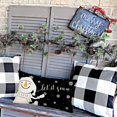 thumbnail image 4 of Let it Snow Snowman Winter Pillow Covers 12x20 Inch Black White Snowflake Merry Christmas Holiday Throw Pillow Case Home Outdoor Decorations Cushion Cover for Sofa Couch, 4 of 6