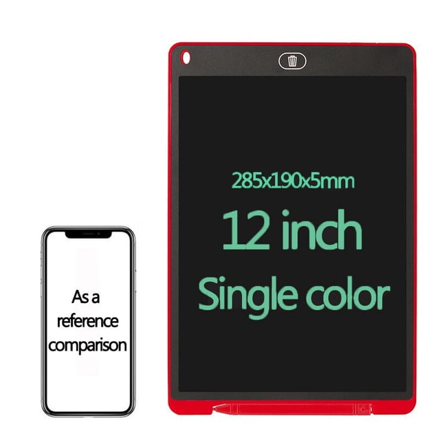 Tableta de dibujo LCD de 12/8, 5/4, 4 pulgadas para niños, herramientas de pintura, tablero de escritura electrónica, almohadilla de escritura a mano educativa