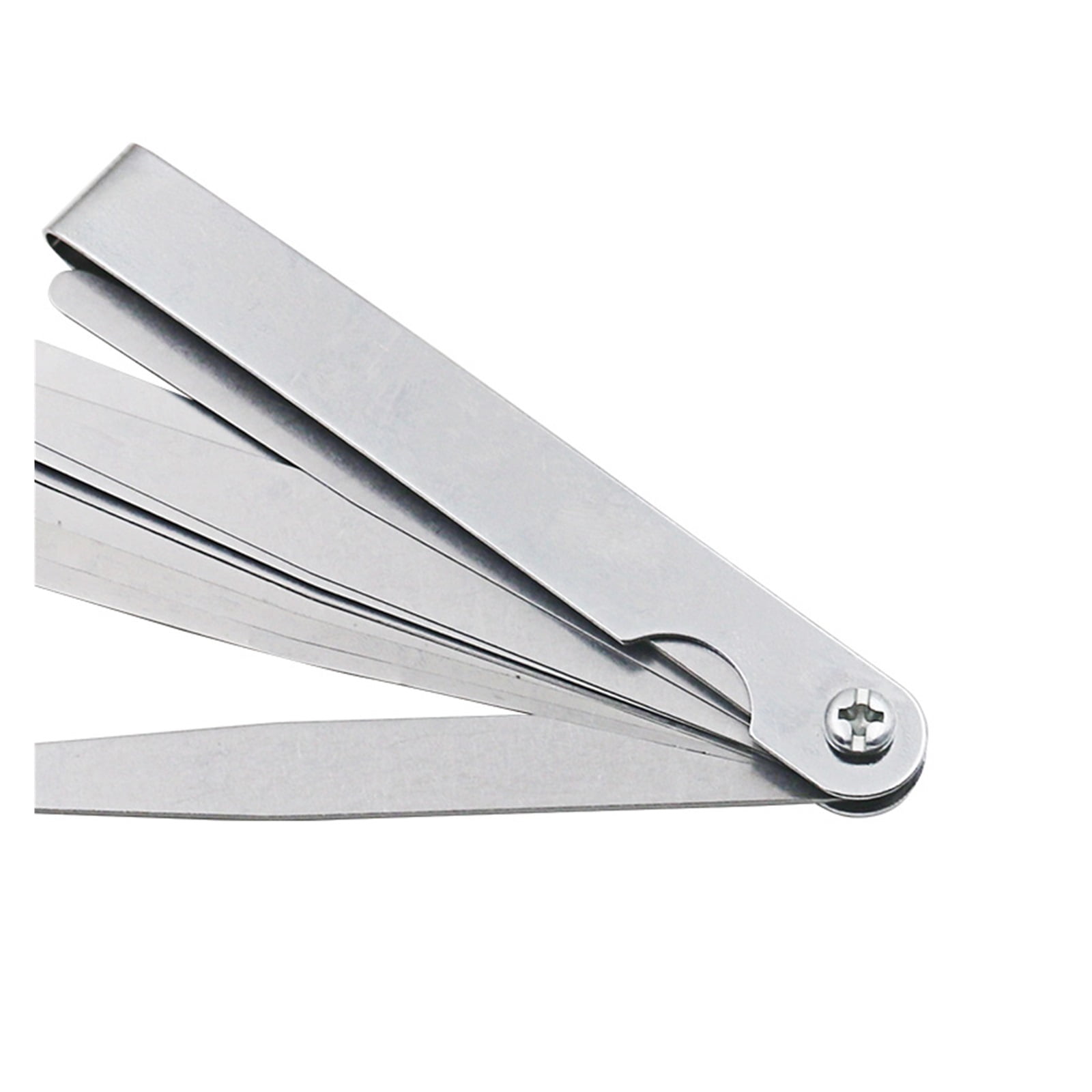 0.02 To 1.00mm 15 Blades Thickness Gap Metric Filler Feeler Gauge Measure Tools