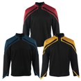 thumbnail image 2 of Star Admiral JL Picard Uniforme Trek Cosplay Startfleet Hombre Rojo Oro Azul Hombres Top Camisas Abrigo Adulto Disfraz de Halloween PropazulSG Deng Xun unisex, 2 of 2